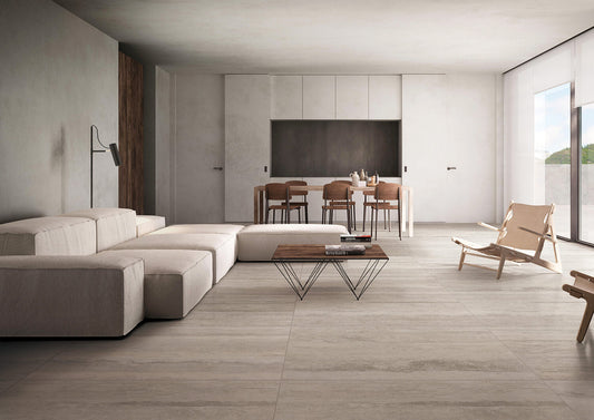 Travertine-look Tile
