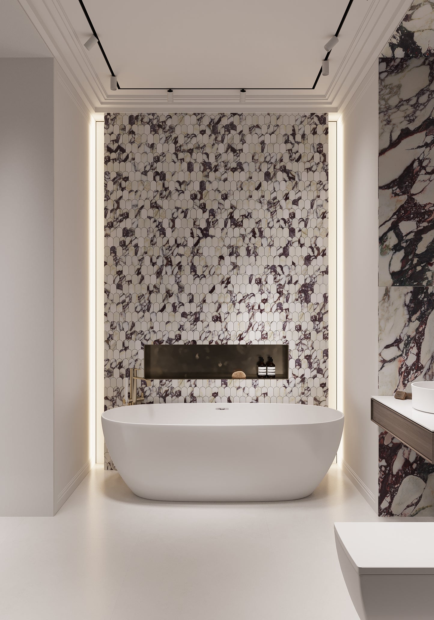 Roman / Calacatta Viola