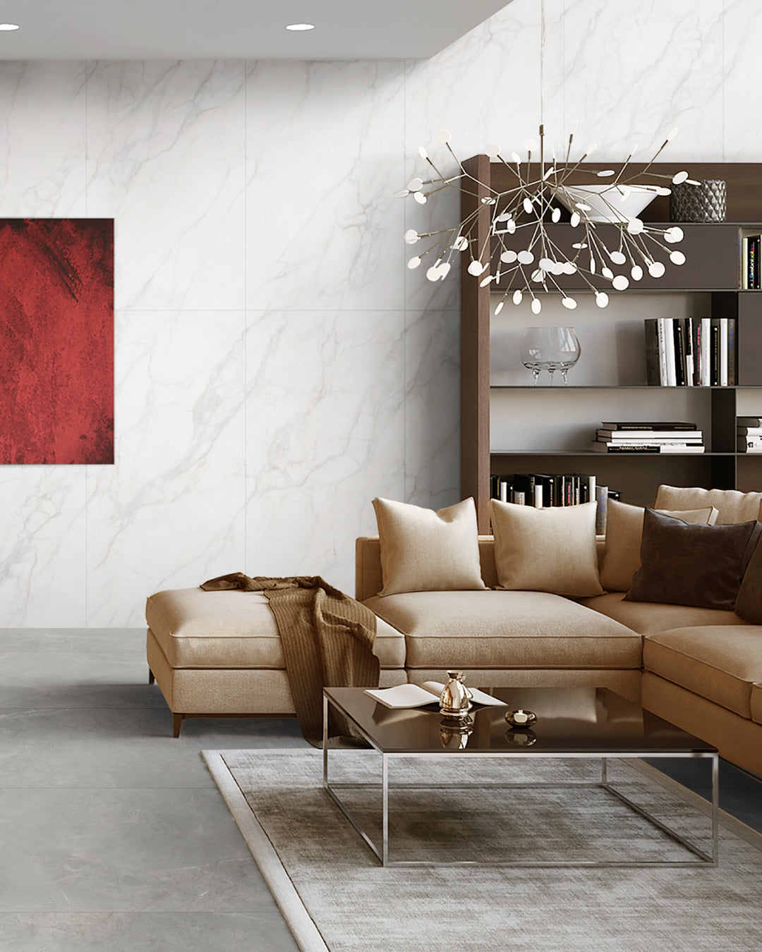 Michelle Porcelain Tiles - Matte - Kaolin Surfaces