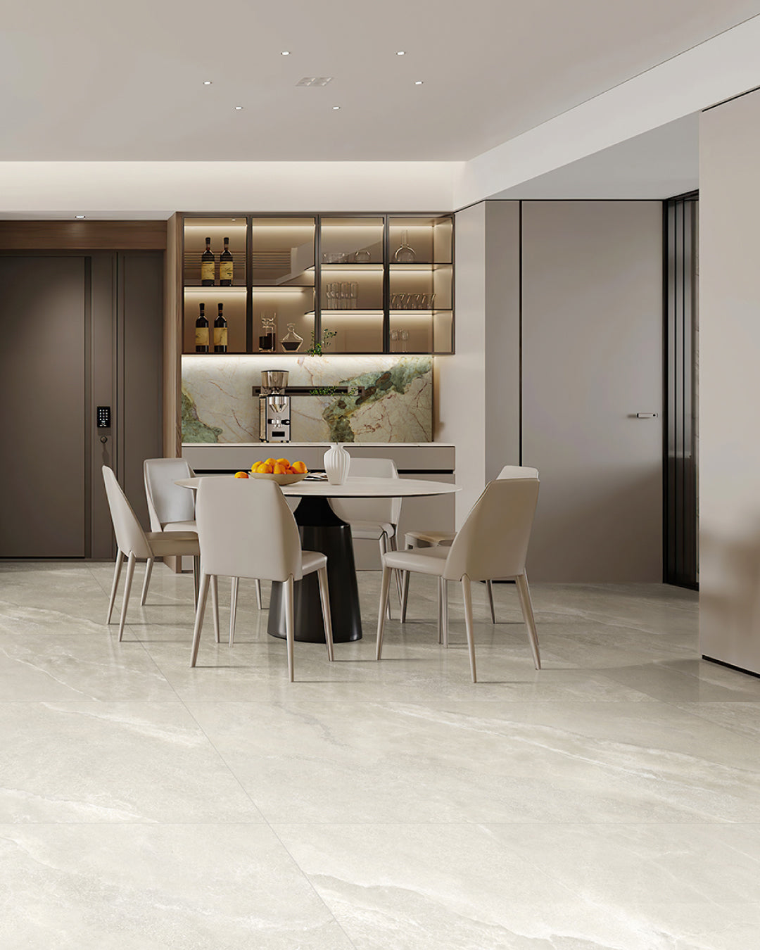 Crema Perla Commercial Porcelain Tiles - Kaolin Surfaces