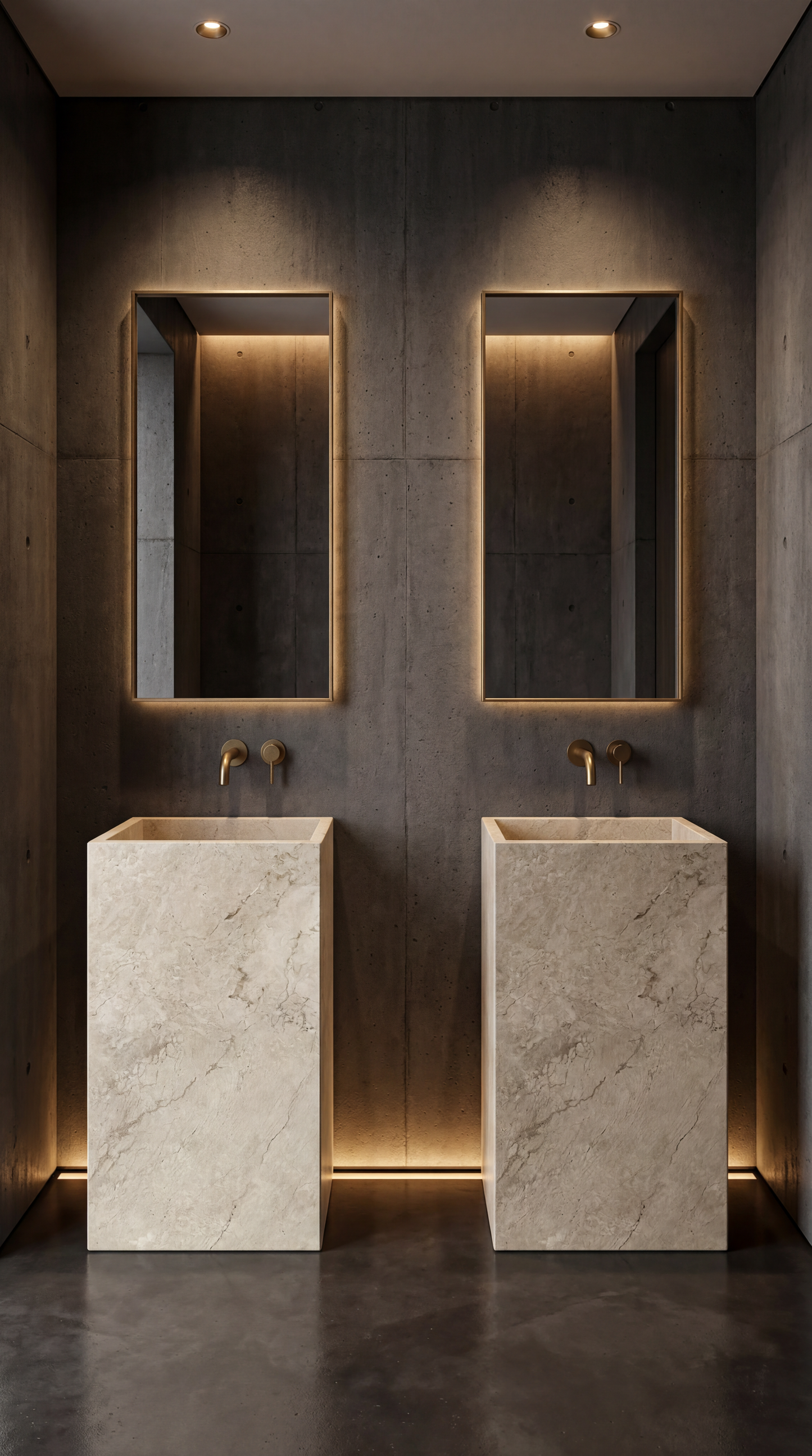 PEDESTAL VANITIES