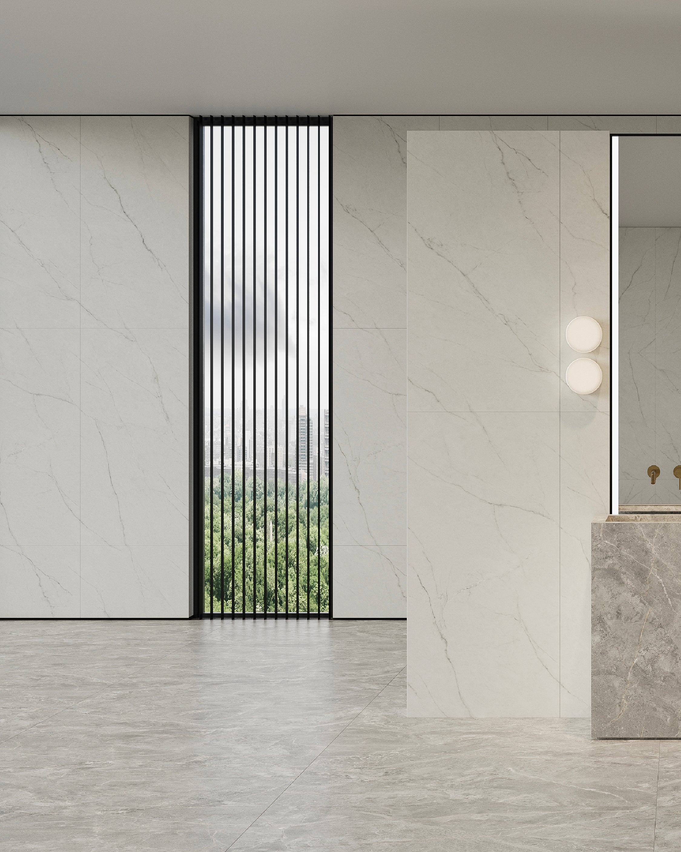 Giselle Endless Vein® 2.0 - Porcelain Tiles - Kaolin Surfaces