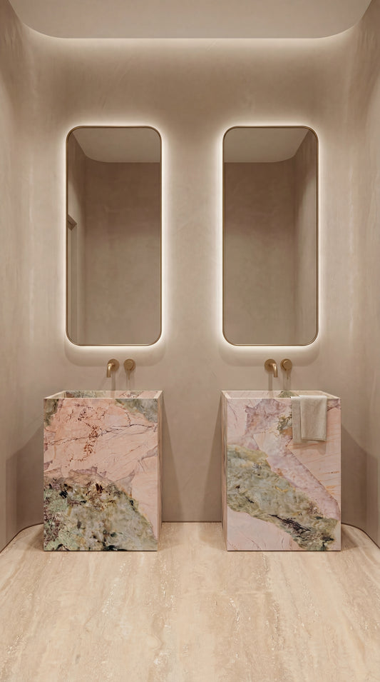 PEDESTAL VANITIES