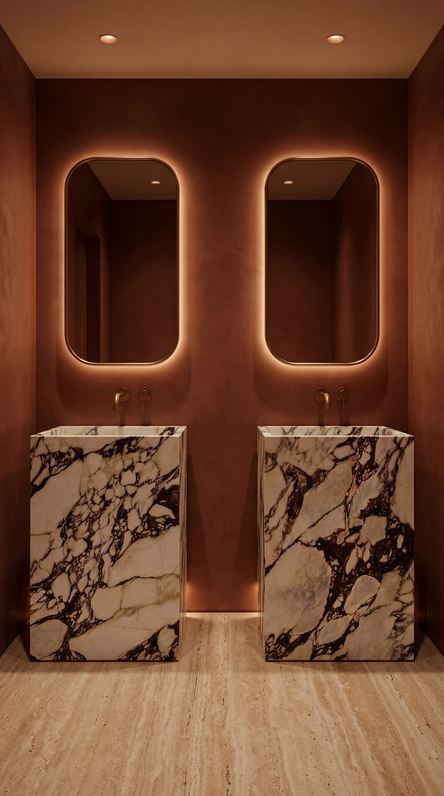 PEDESTAL VANITIES
