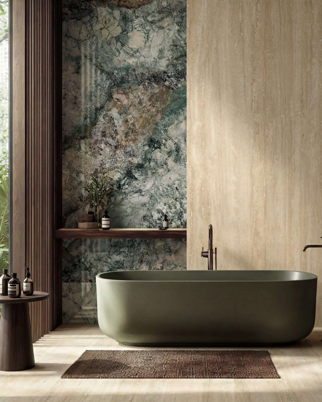 Royal Green Jade Porcelain Tiles - Precious Stone - Kaolin Surfaces