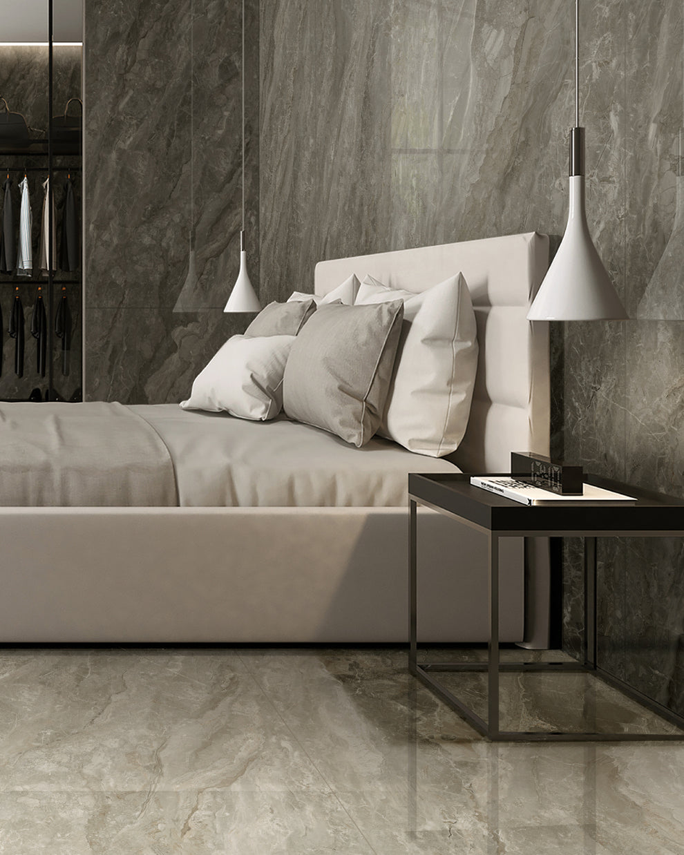 Tormento Quartzite Cream Commercial Porcelain Tiles - Kaolin Surfaces